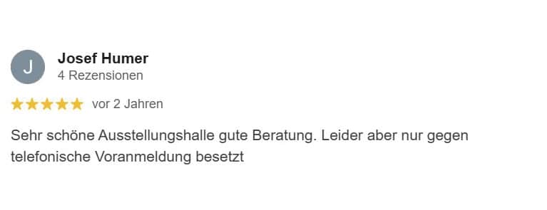 Bewertung Poolüberdachung 2022.11 Josef Humer